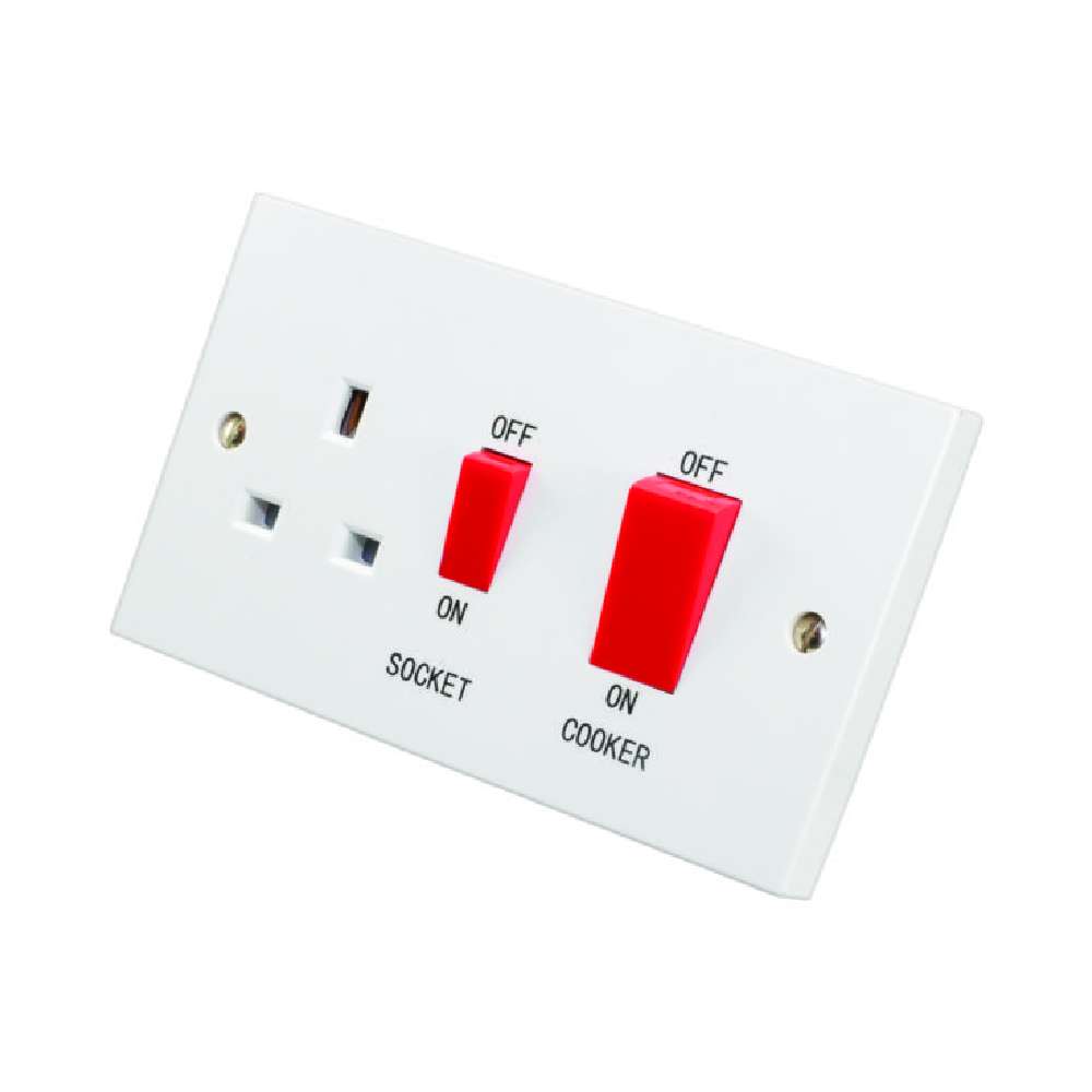 Slimline 45A Cooker Control Unit - ABM Electrical Distributors